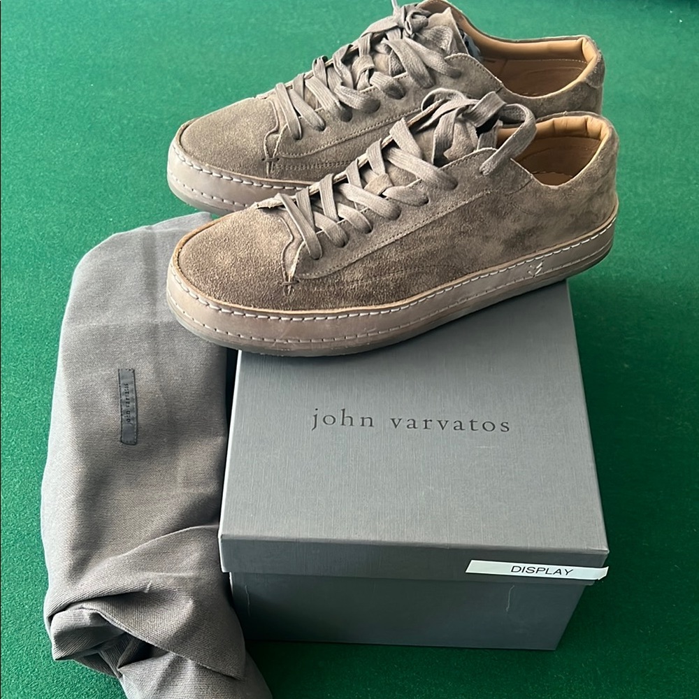 John Varvatos Men's Suede Sneakers - Brown